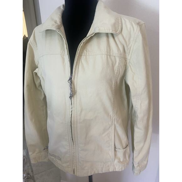 Columbia Stonewash Granite Cloth Lite Zipper Utility Jacket M - Picture 3 of 6